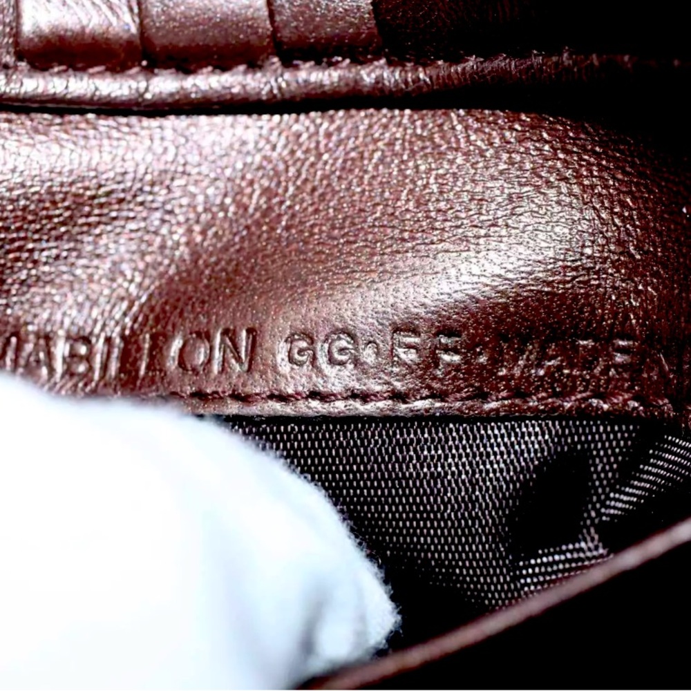 EUC [Bally] Luxury Brown Leather Bi-Fold Wallet, Button Close, Men’s or Women’s - Picture 9 of 10